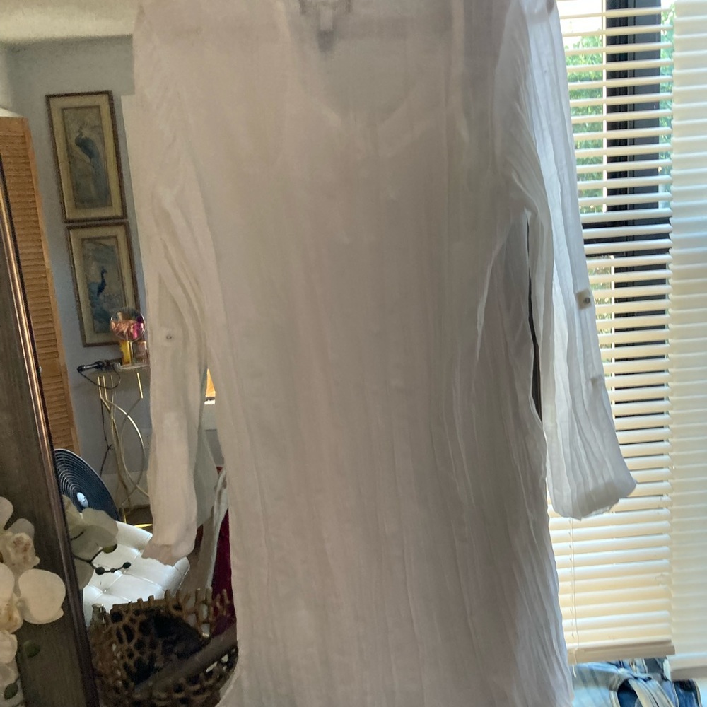 Beautiful white dress size L